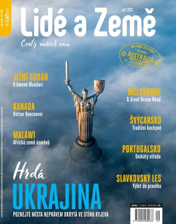 Obálka e-magazínu Lidé a Země 9/2021