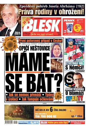 Obálka e-magazínu Blesk 25.5.2022