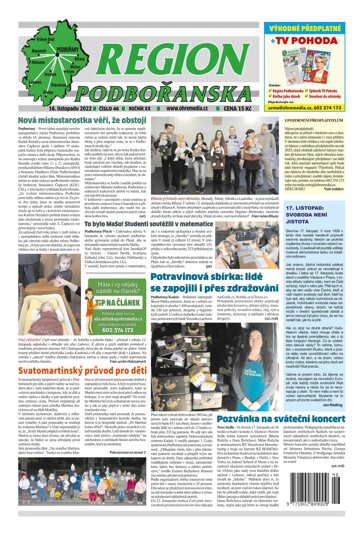 Obálka e-magazínu Region Podbořanska 46/2022