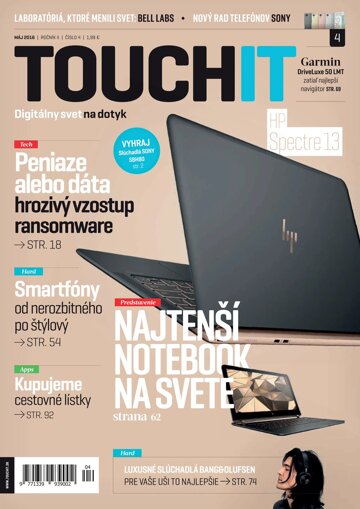 Obálka e-magazínu TouchIT 4/2016
