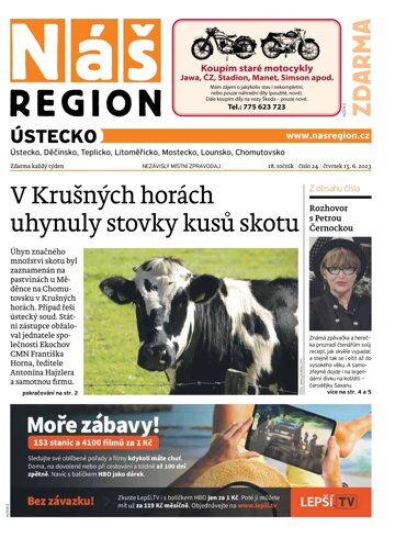 Obálka e-magazínu Náš Region - Ústecko 24/2023