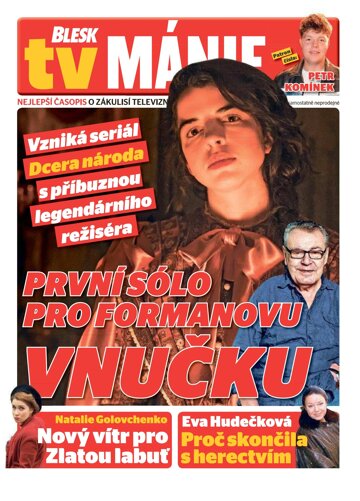 Obálka e-magazínu Blesk Tv manie 24.2.2024