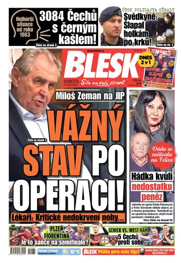 Obálka e-magazínu Blesk 16.3.2024