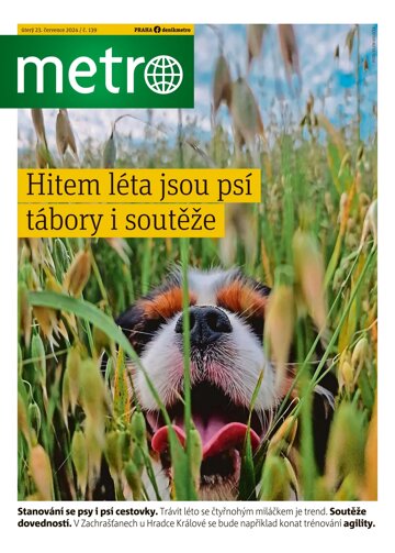 Obálka e-magazínu deník METRO 23.7.2024