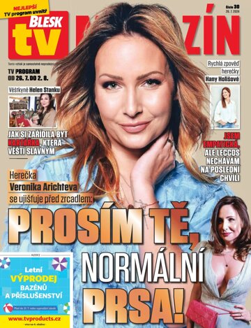 Obálka e-magazínu Blesk Tv magazín - 26.07.2024