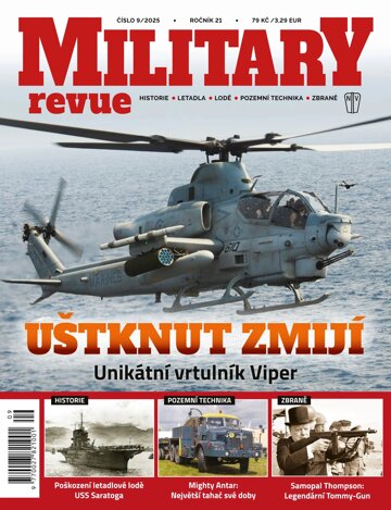Obálka e-magazínu Military revue 9/2025