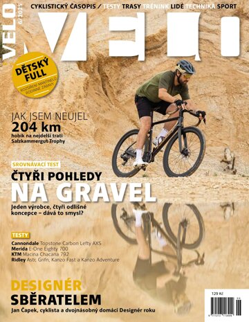 Obálka e-magazínu Velo 6/2025