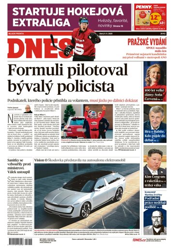 Obálka e-magazínu MF Dnes 9.9.2025