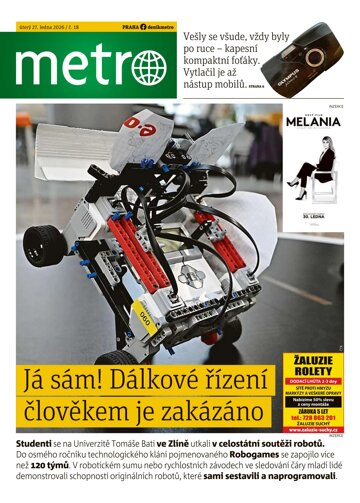 Obálka e-magazínu deník METRO 27.1.2026
