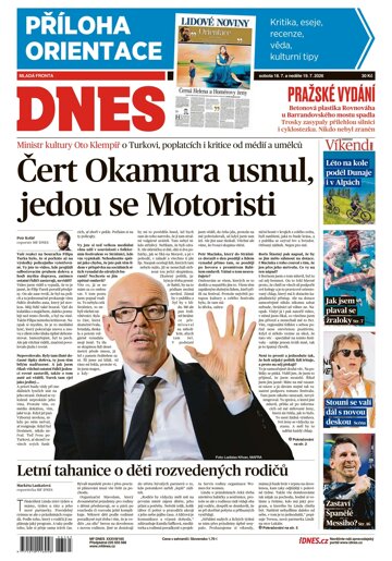 Obálka e-magazínu MF Dnes 18.7.2026