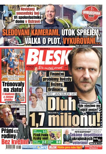 Obálka e-magazínu Blesk 3.8.2026