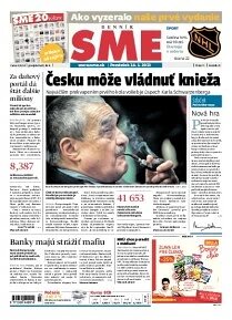 Obálka e-magazínu SME 14.1.2013