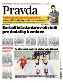 Obálka e-magazínu Pravda 10.4.2013