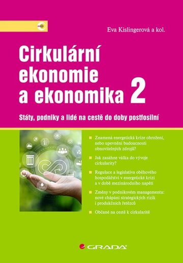 Obálka knihy Cirkulární ekonomie a ekonomika 2
