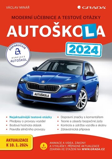 Obálka knihy Autoškola 2024