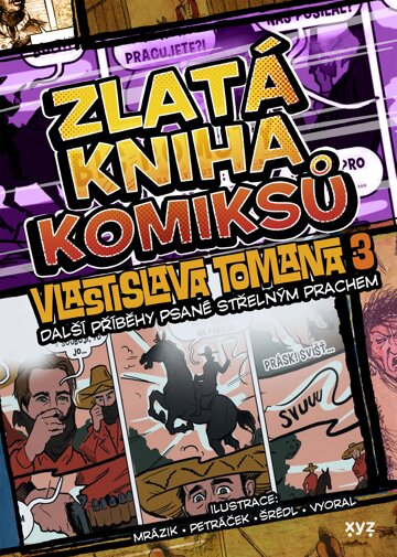 Obálka knihy Zlatá kniha komiksů Vlastislava Tomana 3.