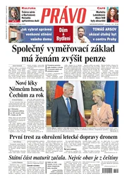Deník Právo 3.5.2023