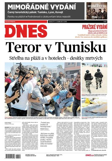 Obálka e-magazínu MF Dnes 27.6.2015
