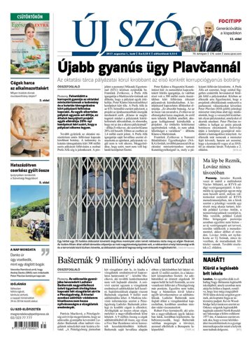 Obálka e-magazínu Új Szó 1.8.2017