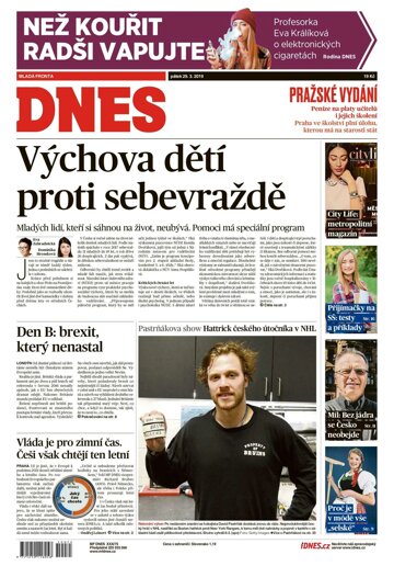 Obálka e-magazínu MF Dnes 29.3.2019