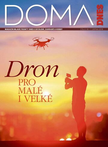Obálka e-magazínu Doma DNES 7.8.2019