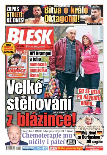 Obálka e-magazínu Blesk 9.11.2019