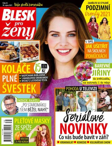 Obálka e-magazínu Blesk pro ženy 35/2021