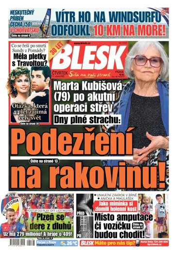 Obálka e-magazínu Blesk 11.8.2022