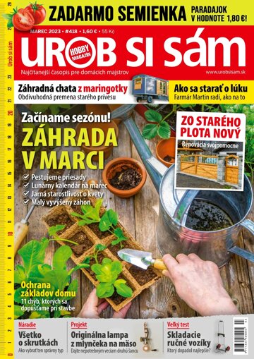 Obálka e-magazínu Urob si sám 3/2023