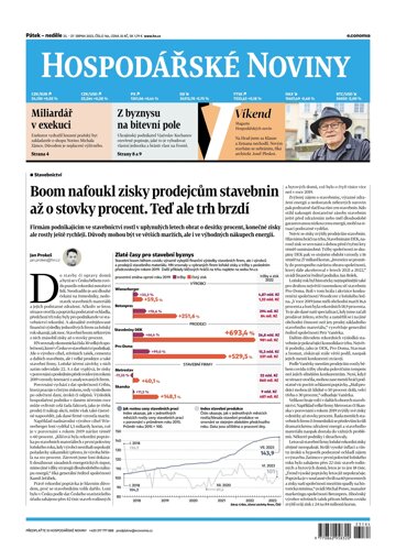 Obálka e-magazínu Hospodářské noviny 164 - 25.8.2023