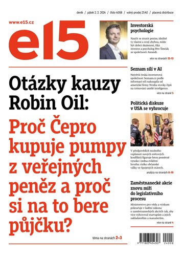 Obálka e-magazínu E15 2.2.2024