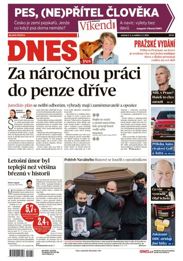 Obálka e-magazínu MF Dnes 2.3.2024