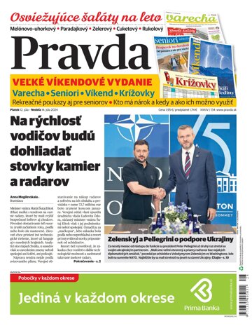 Obálka e-magazínu Pravda 12. 7. 2024