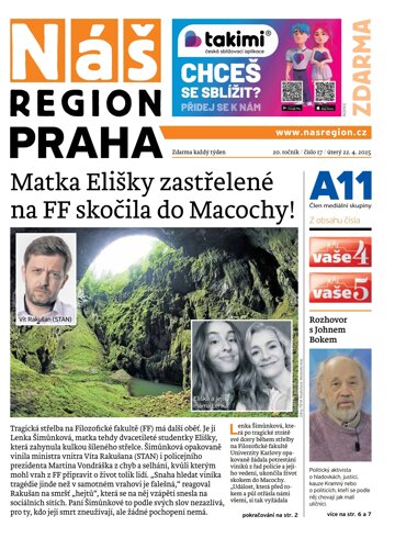 Obálka e-magazínu Náš Region - Praha 17/2025