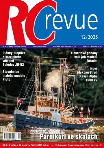 Obálka e-magazínu RC revue 12/2025