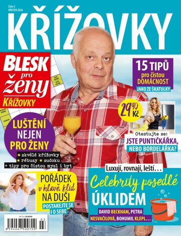 Obálka e-magazínu Blesk pro ženy Křížovky 3/2026