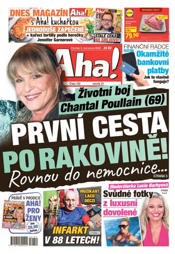 Obálka e-magazínu AHA! 2.7.2026