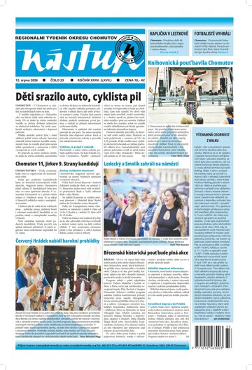 Obálka e-magazínu Nástup 33/2026