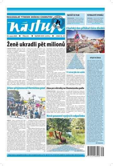 Obálka e-magazínu Nástup 35/2026
