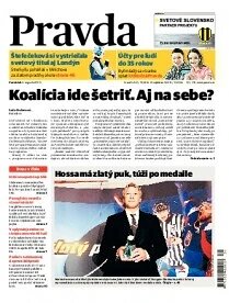 Obálka e-magazínu Pravda 2.8.2010