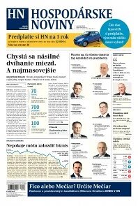Obálka e-magazínu Hospodárske noviny 11.03.2014