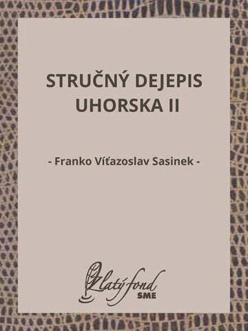 Obálka knihy Stručný dejepis Uhorska II
