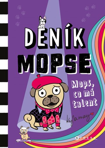 Obálka knihy Deník mopse: Mops, co má talent