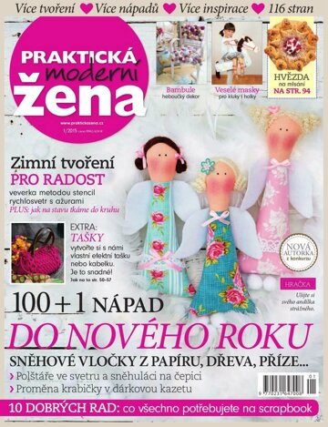 Obálka e-magazínu Praktická žena 1/2015