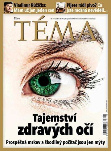 Obálka e-magazínu TÉMA 12.8.2016