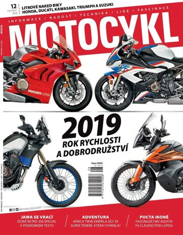 Obálka e-magazínu Motocykl 12/2018