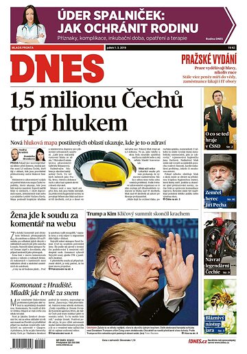 Obálka e-magazínu MF Dnes 1.3.2019