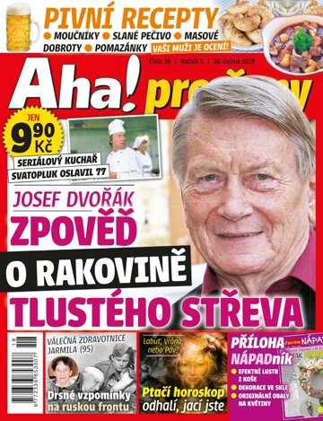 Obálka e-magazínu AHA! pro ženy 18/2019