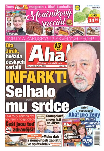 Obálka e-magazínu AHA! 30.5.2019