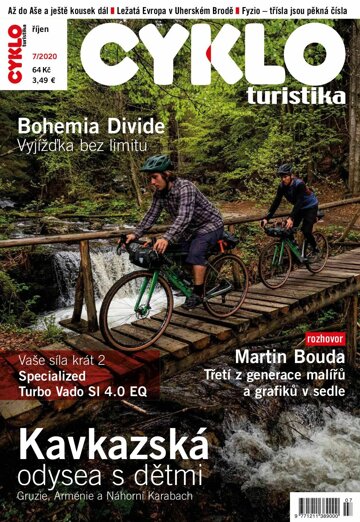 Obálka e-magazínu Cykloturistika 7/2020